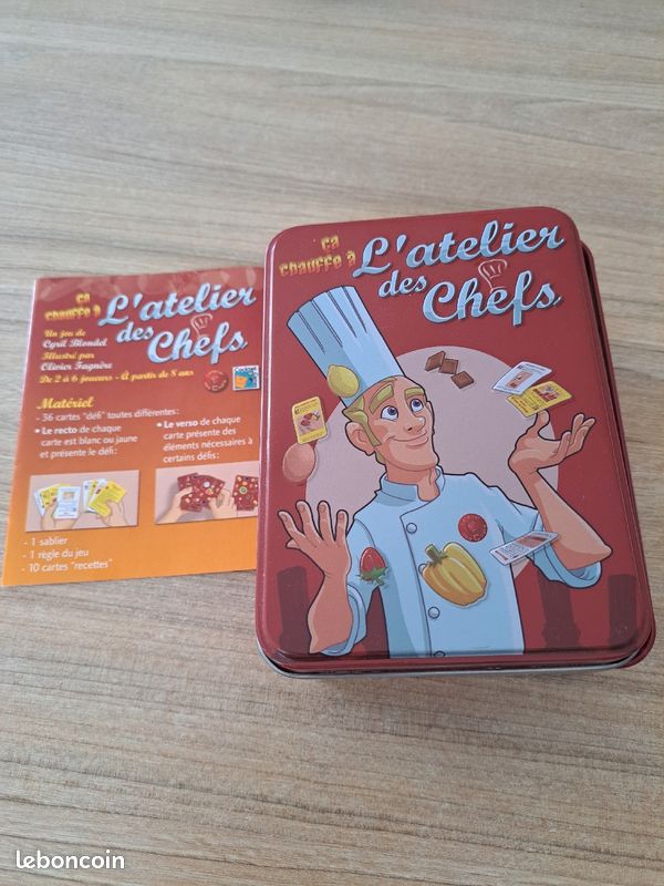 Jeu l'atelier des chefs (image 1)