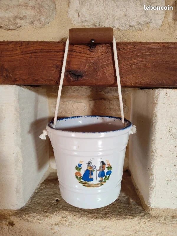 Petit seau décoratif en céramique Breton (image 2)