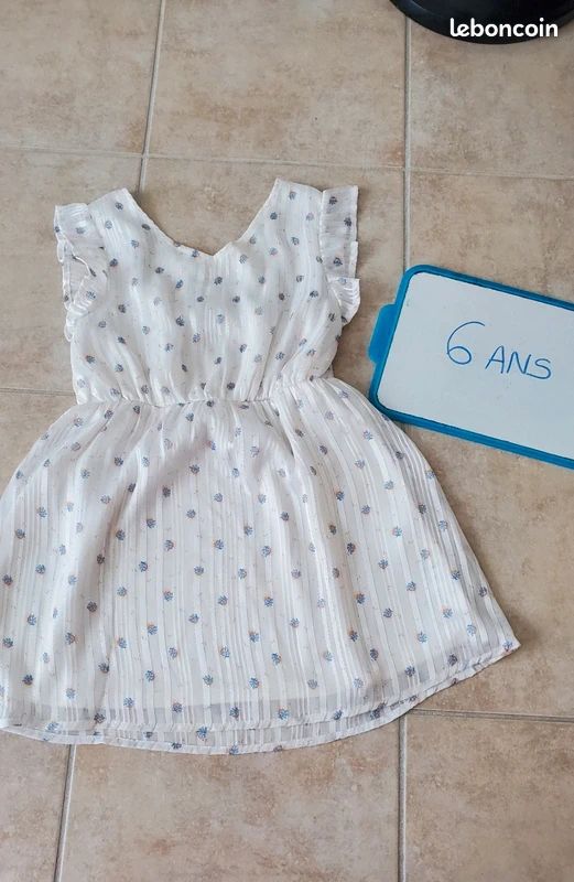 Lot Vêtement Fille NEXT 5-6 Ans - Tenue été Short En Denim