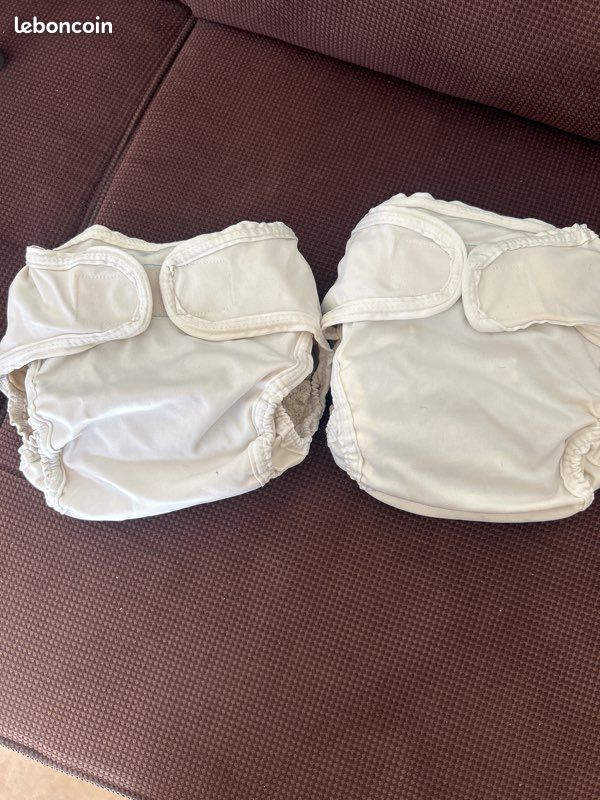 Lot evolutif de couches lavables avec culotte etanche et inserts doublé polaire offerts de 3 mois - 9/ 12 mois (image 11)