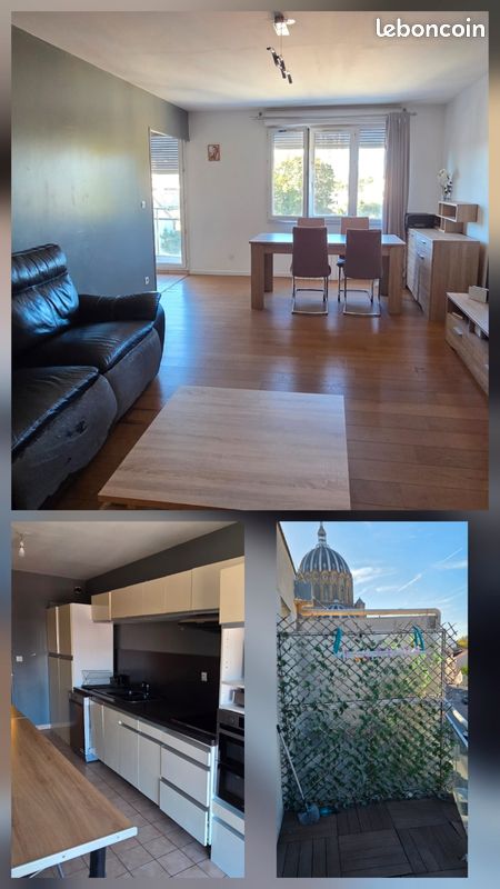 Appartement 4 pièces 99 m² · à Reims · 99 m² · 950 €/mois