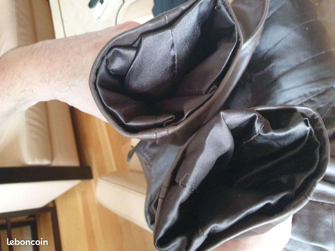 Manteau en cuir d'agneau Alan Gérard (image 7)