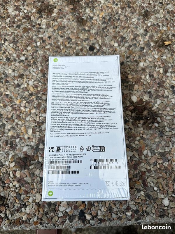 Iphone 14 Pro Max (Noir Sidéral) (image 2)