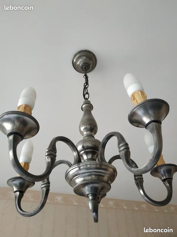 Lustre en etain (image 2)