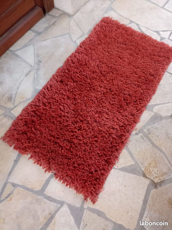 Tapis rouille orange foncé (image 1)