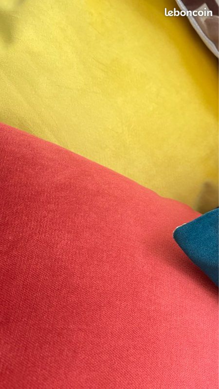 Jolies housses de coussins en velours Neuves (image 3)