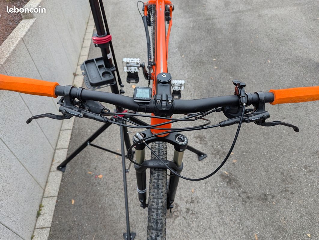 Cadre VTT Giant Terrago Années 90 – Taille 18,5 Pouces, Bleu, Occasion