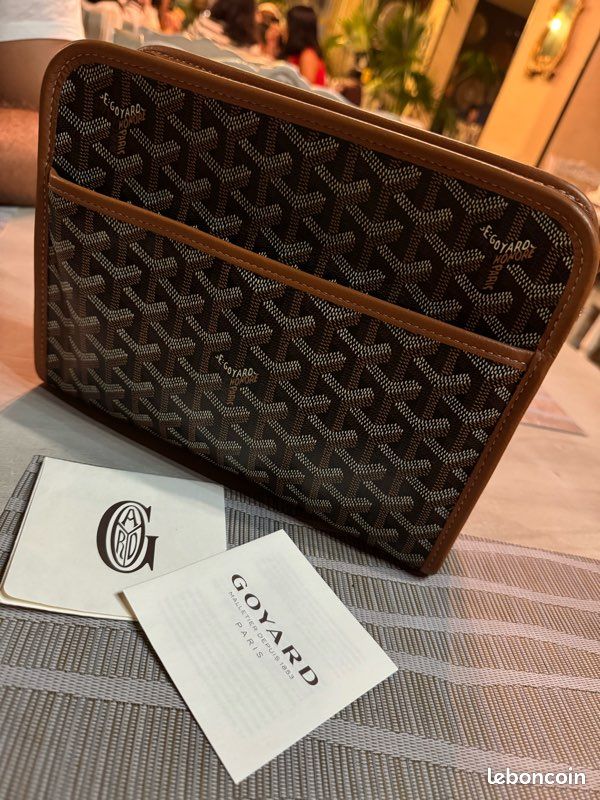 Pochette en cuire goyard (image 1)