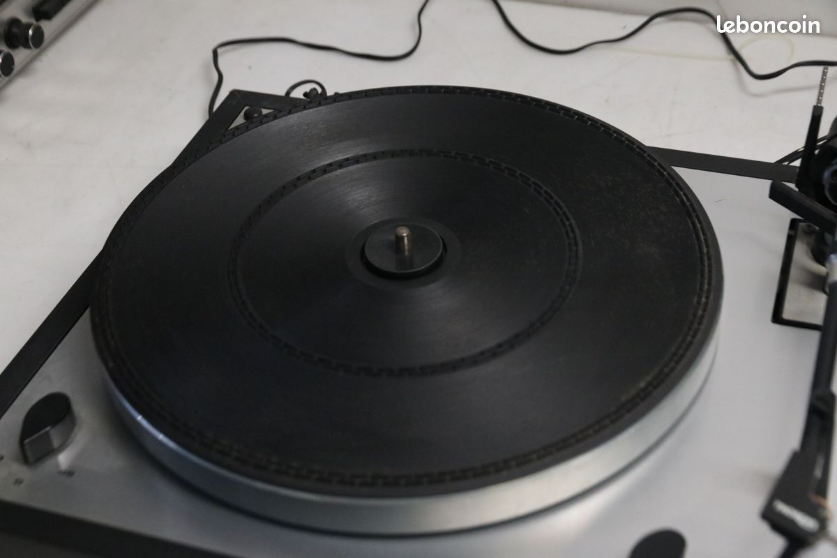 Occasion, fonctionne : Platine vinyle Tourne disque THORENS TD166 MkII (image 8)