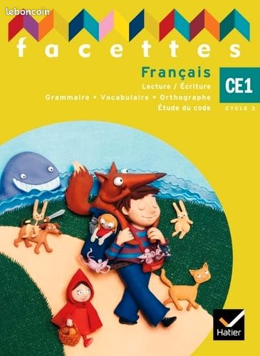 Manuel scolaire facettes CE1 cycle 2 français (image 1)