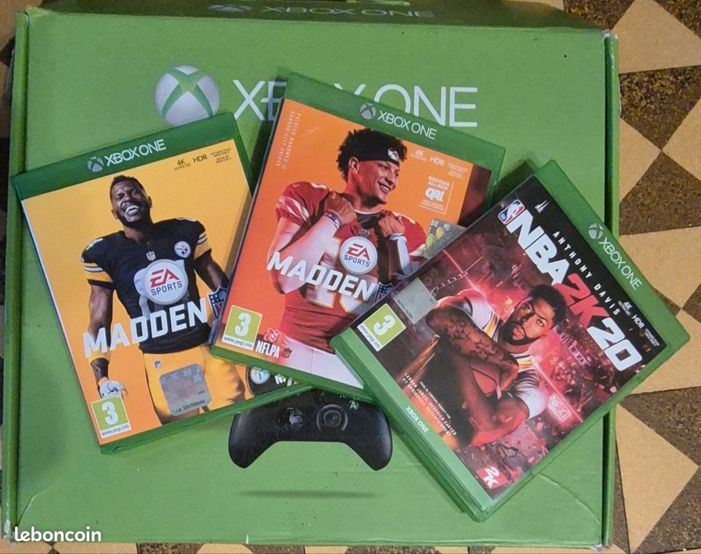 Lot De 4 Jeux Xbox One - Dont LEGO Marvel Super Heroes - Très Bon état
