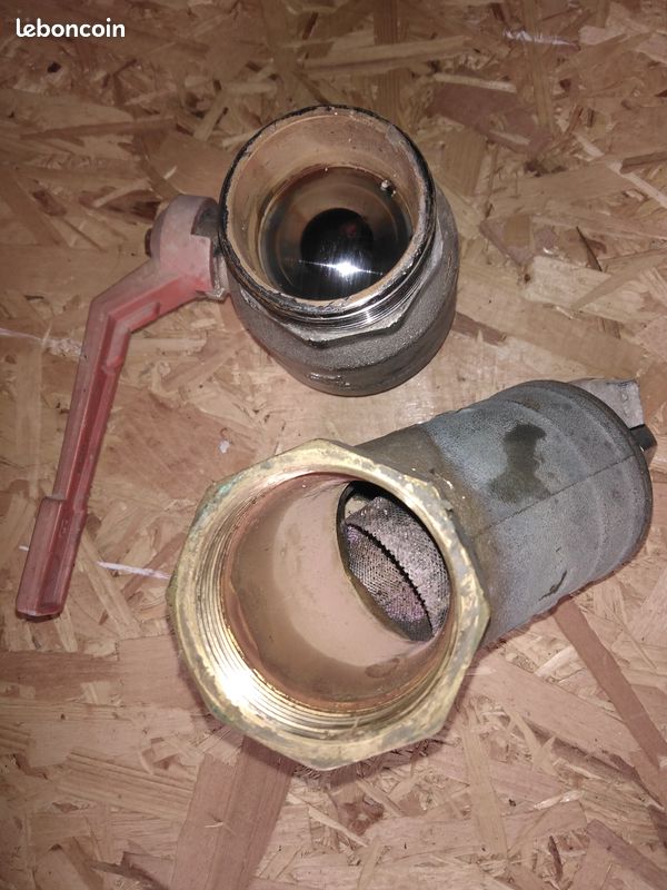 Filtre laiton et vanne m f laiton en 2 pouces (image 2)