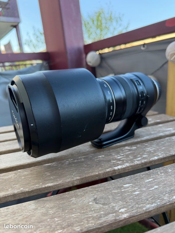 Tamron SP 150-600 G2 Canon EF – Excellent état + pare-soleil + collier trépied (image 1)