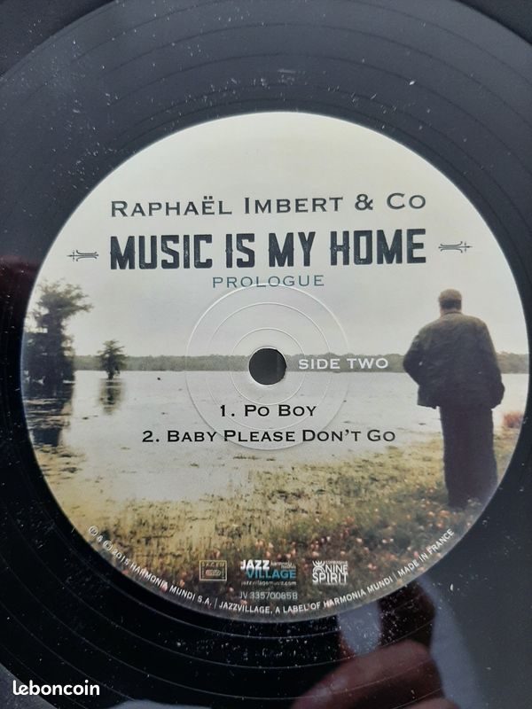 EP 10" Jazz Blues : Raphaël Imbert & Co - Music Is My Home (image 9)