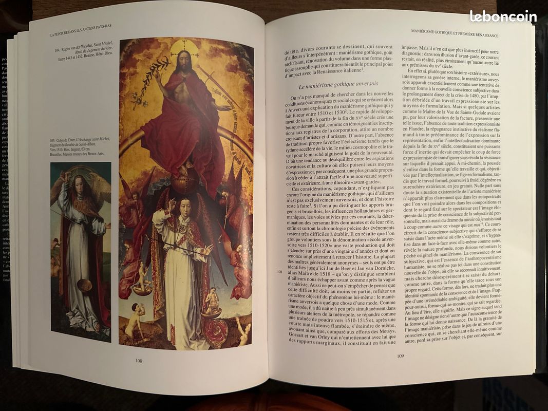 La peinture dans les anciens Pays-Bas XV/XVI siècle, édition Flammarion (image 6)
