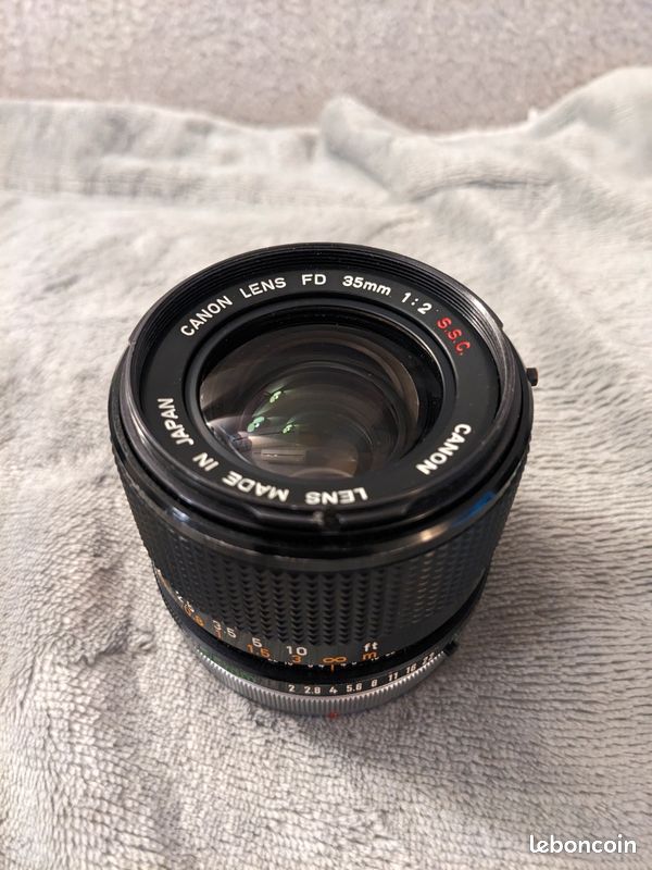 Objectif Canon FD 35 mm 1:2 SSC (image 1)