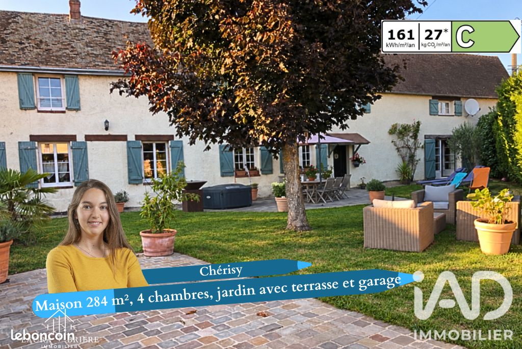 Maison 7 pièces 284 m² · à Cherisy · 284 m² · 489 000 €