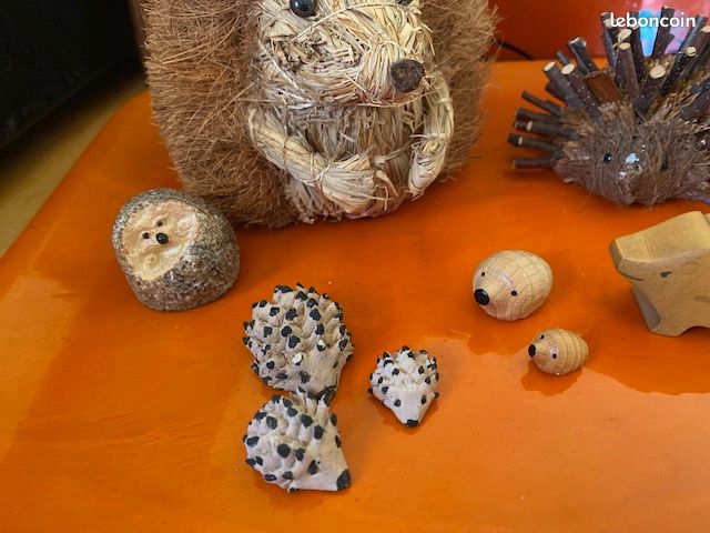Lot 10 objets (toutes tailles) en forme de hérisson (image 14)