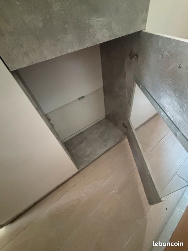 Buffet moderne gris blanc (image 4)