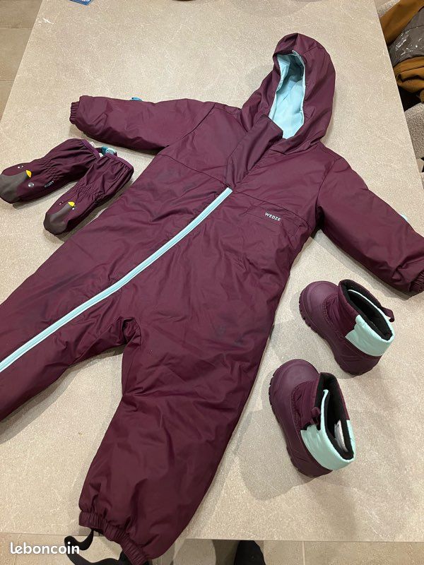Ensemble ski fille (image 1)