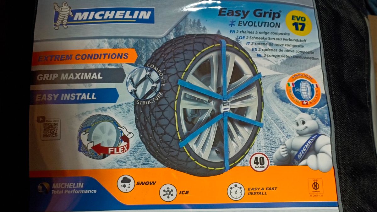 Chaine Neige composite Michelin Easygrip : montage et utilisation