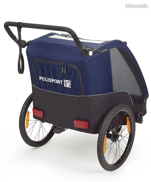 Remorque vélo enfant 2 places (image 3)