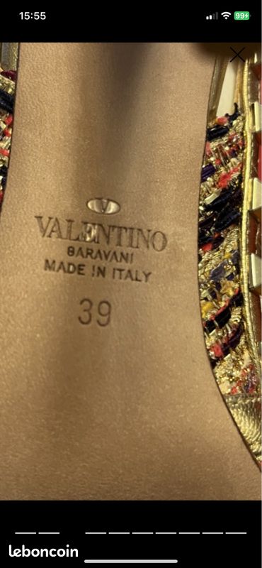 Escarpins Rockstud en tweed/ VALENTINO GARAVANI (image 2)