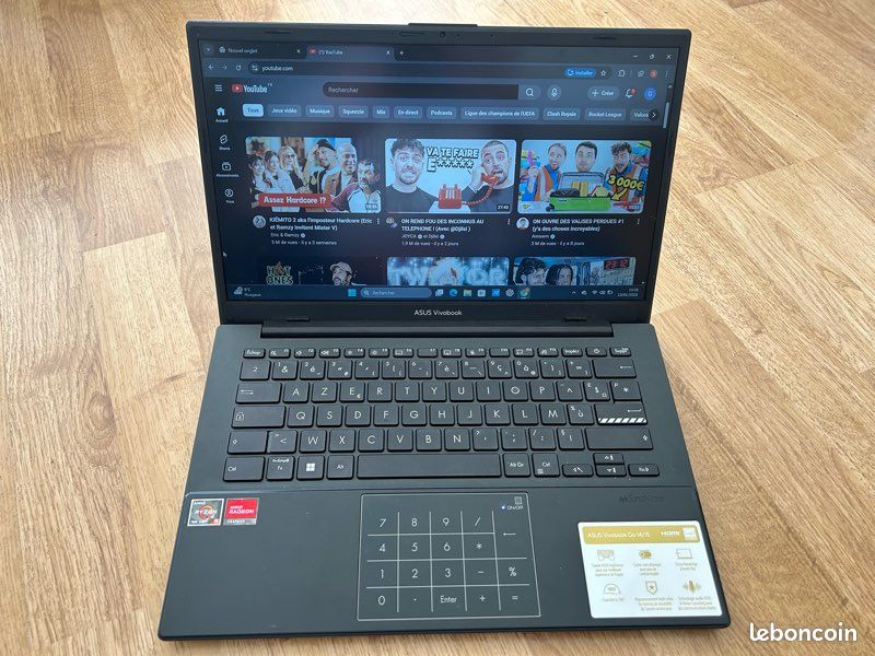 Ordinateur portable ASUS Vivobook S1404 (comme neuf) + accessoires (image 11)