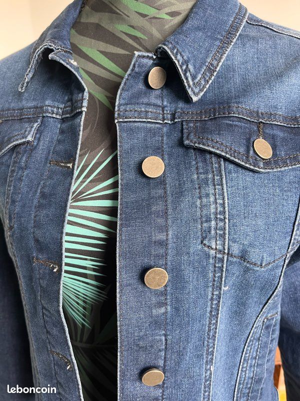 Petite veste en jean neuve 38 Liberty Island (image 2)