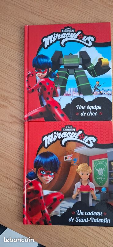 2 livre miraculous ladybug (image 1)