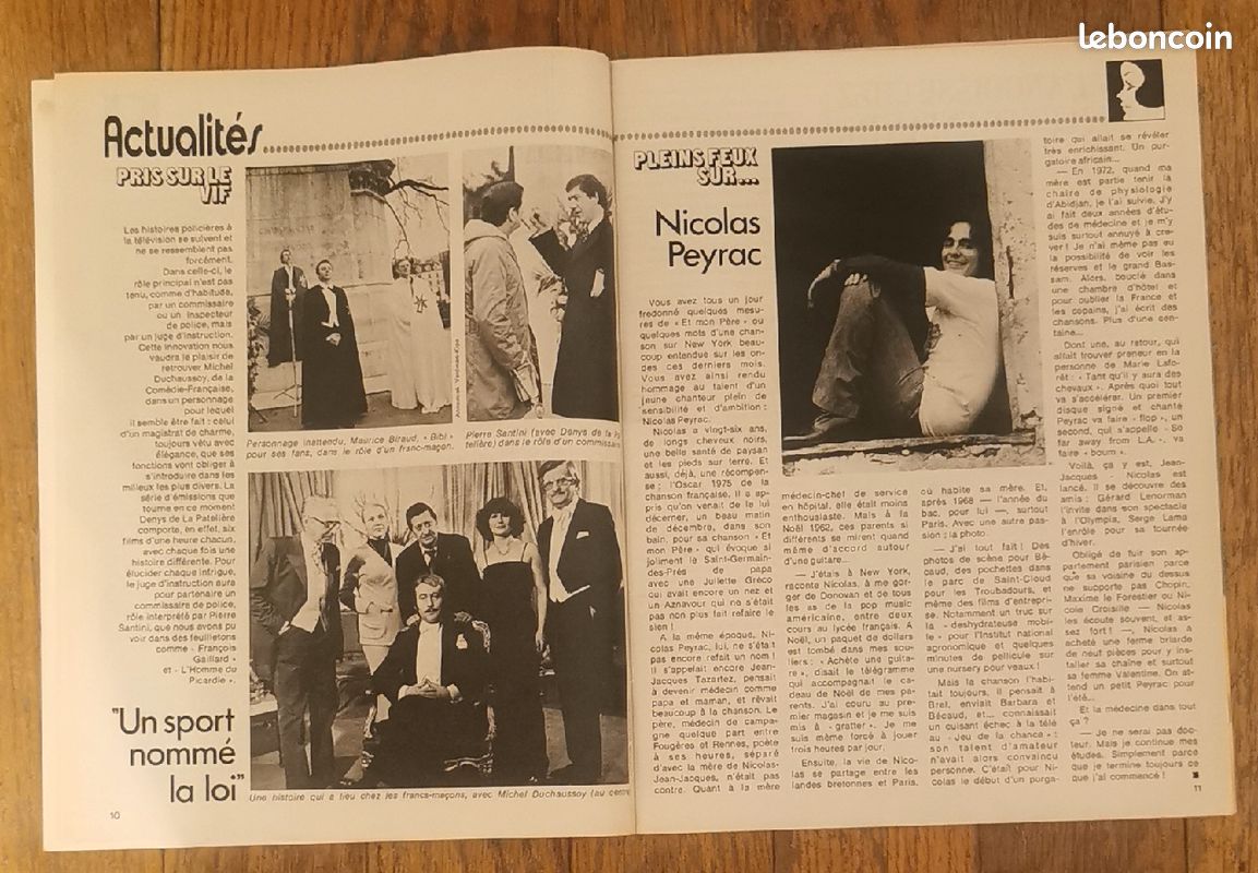 Ancien magazine bonne soirée années 70 Vintage (image 3)