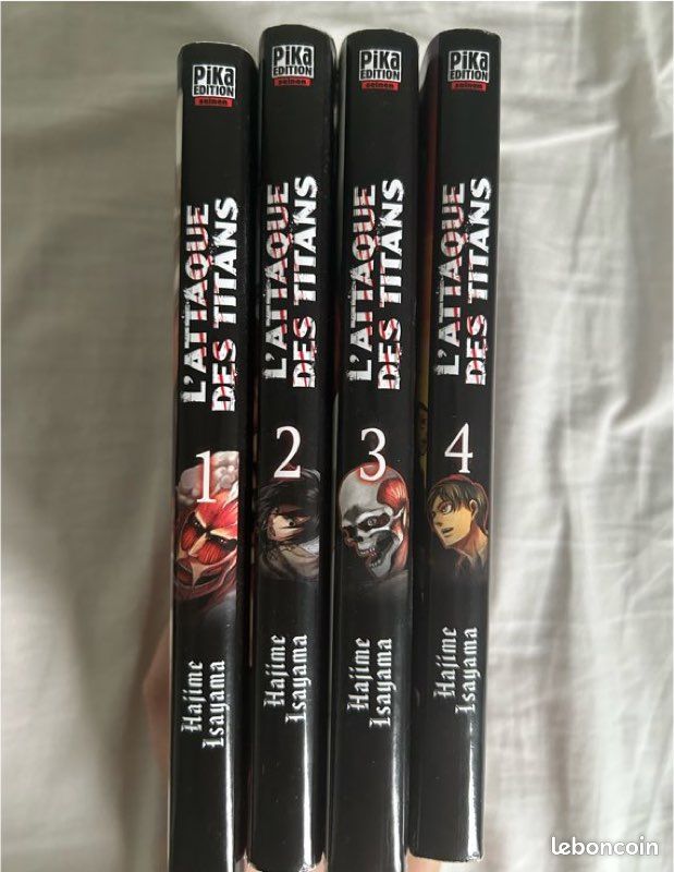 Attaque des Titans – tomes 1 à 4 (image 3)