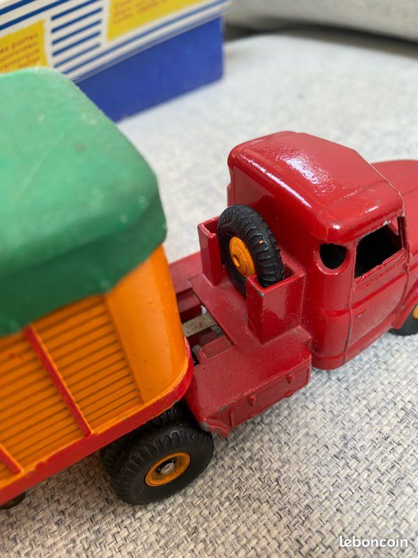 Camion Dinky Supertoys 36C Willème Avec Remorque Bâchée – Meccano France 1959 (occasion)
