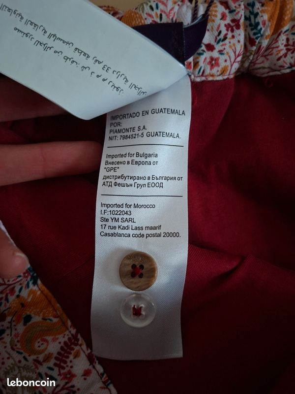 Short en velours 8 ans Sergent Major (image 7)