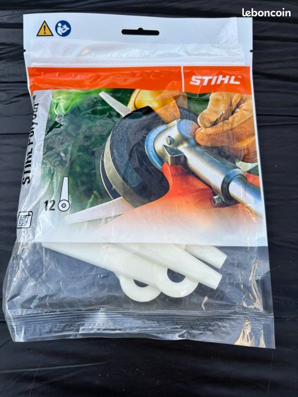 Lame Sostitutive STIHL 4111-007-1001 12 Lame Dita In Poli Per Testine Decespugliatori STIHL E Altri - Sostituisce 4111-007-1001 Lame Per Tagliasiepi - Foto 4