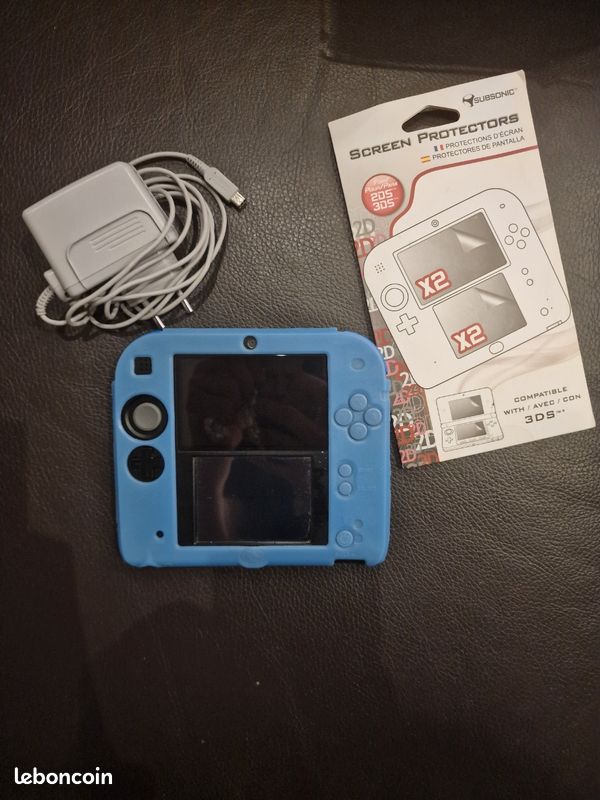 Console Nintendo 3ds + jeux + protège écran et console (image 1)