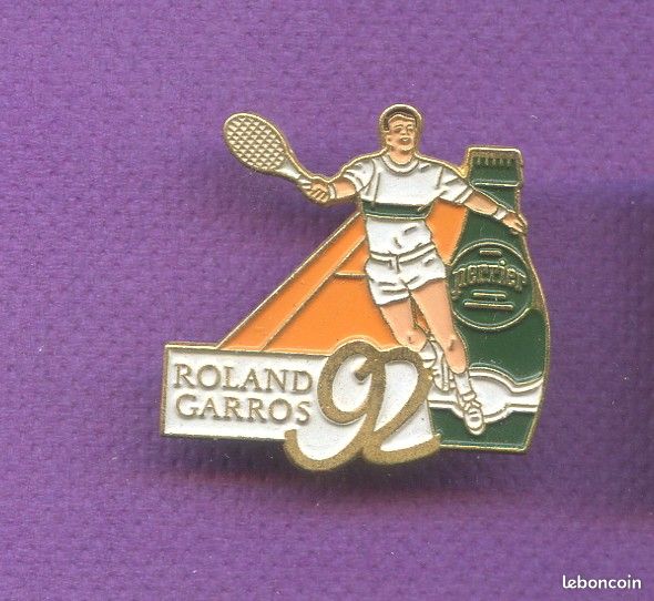 Pin's Roland Garros – Perrier – Édition Sponsor