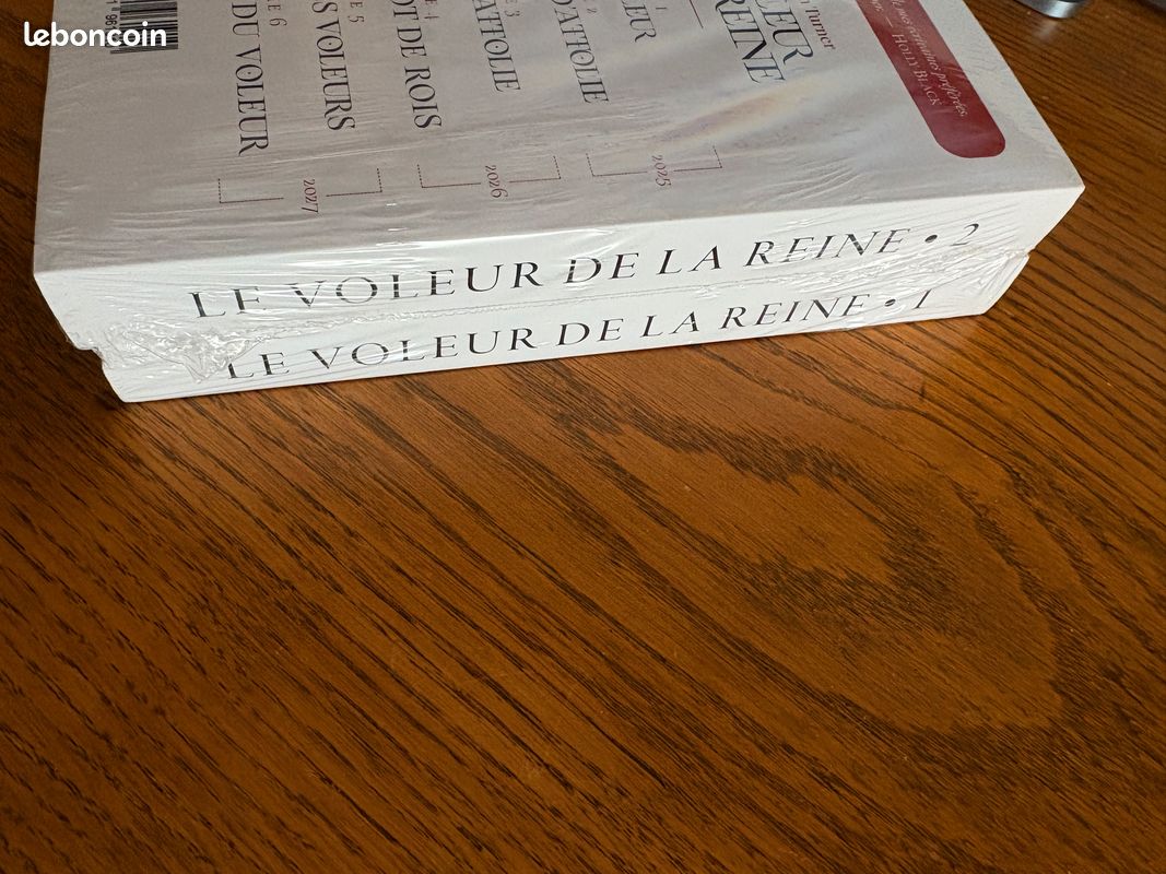 Livre | Le voleur de la Reine – Tome 1 et 2 - Épreuves non corrigées (image 3)