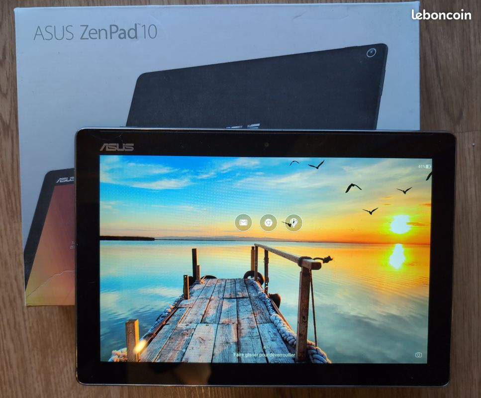 Tablette Asus Zenpad 10 – Écran HS, Pour Pièces Détachées, à Tester