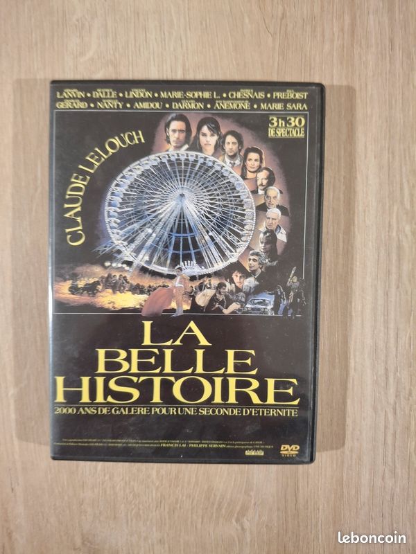 DVD La belle histoire _ Claude Lelouch (image 1)