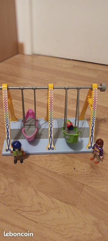 Playmobil- le Manège des bateaux à bascule, boite N°5553 (image 3)
