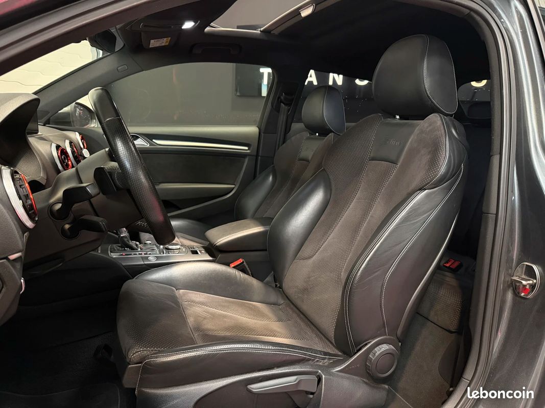 Audi A3 Quattro 2.0 TDi 184 cv S line Toit ouvrant - Bang Olufsen - Distrib et STRONIC à jour (image 10)