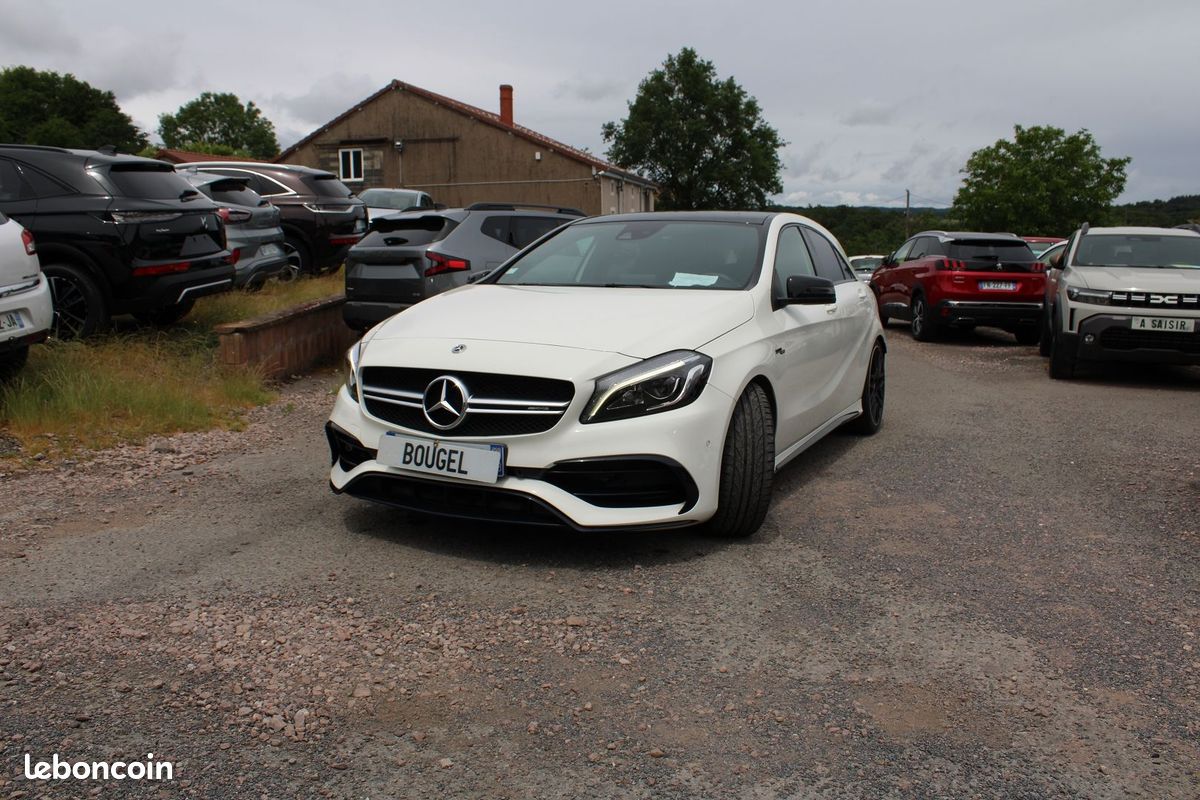 Mercedes CLASSE A 45 AMG "4MATIC" 380 CV GPS CAMÉRA JA 19 USB RECARO FULL LED BOITE SPEEDSHIFT-DCT (image 4)