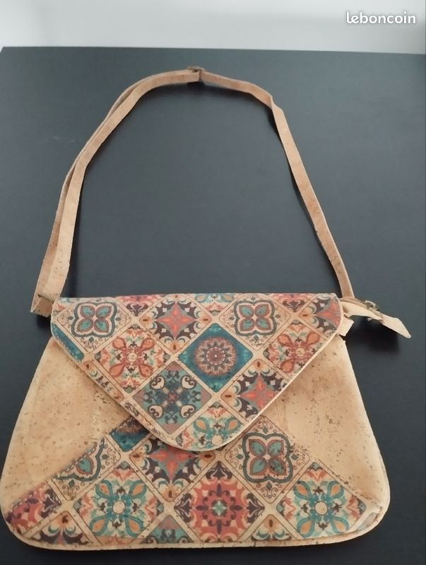 Sac à bandoulière motifs azulejos (image 1)