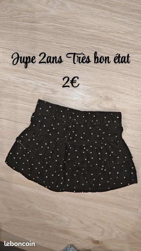 Jupe marron 2ans (image 1)