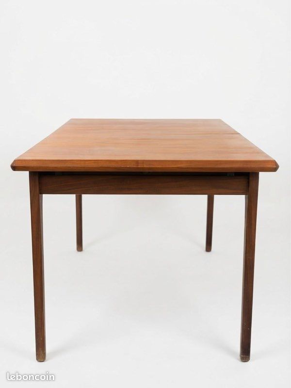 Table à manger danoise vintage en teck extensible 6/10 places⁠ (image 9)