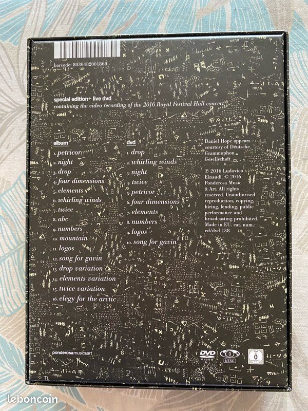 Coffret CD édition special elements de Ludovico Einaudi (image 2)