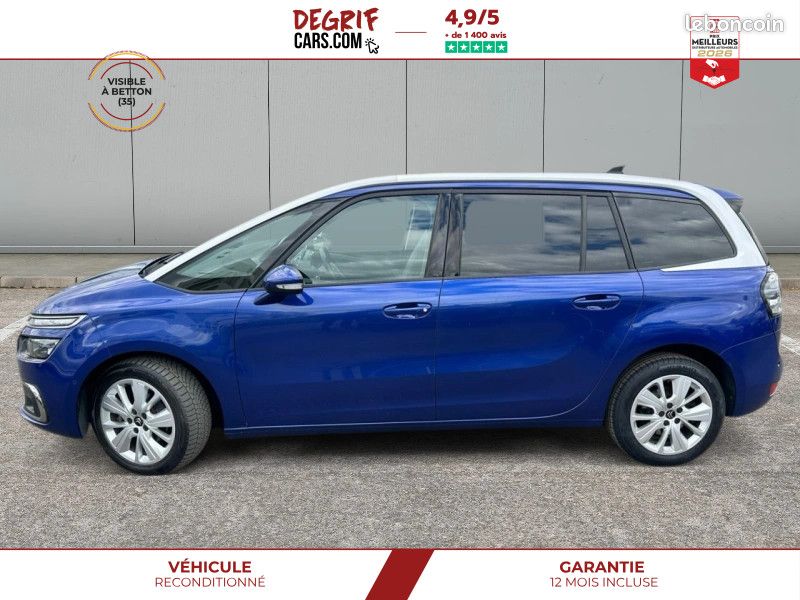 Citroën c4 spacetourer Grand 1.6 BlueHDi 120 EAT6 Shine 7 Places + GARANTIE 12 MOIS (image 2)