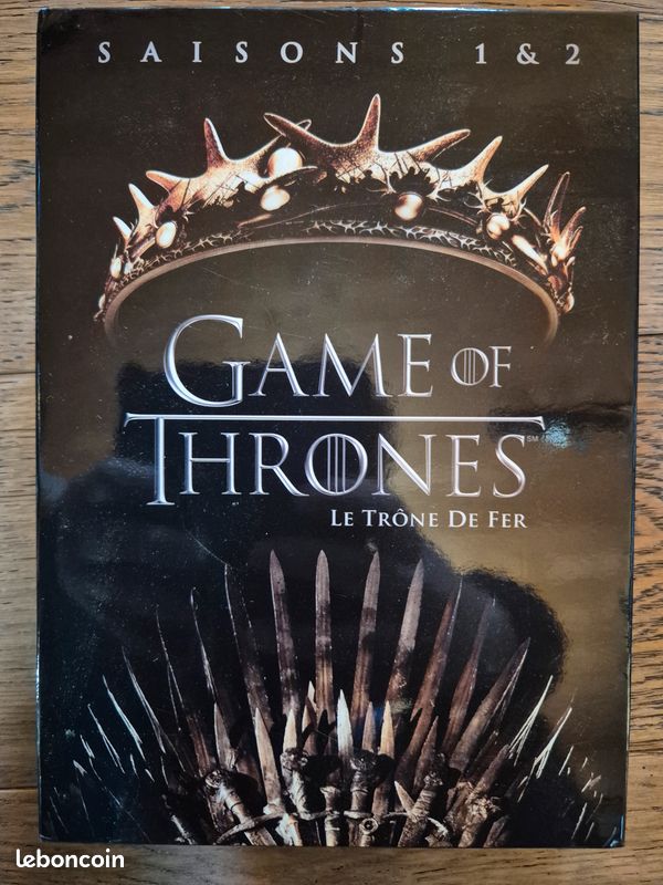 Coffret DVD Games of thrones S1-2 (image 1)