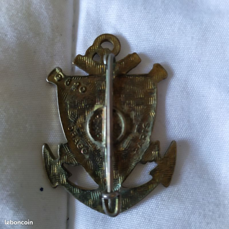 Insigne 6° GAMA TFAI – Groupe D'Artillerie De Marine – Original DRAGO Vintage